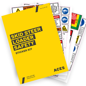 Skid Steer Safety Sticker Kit