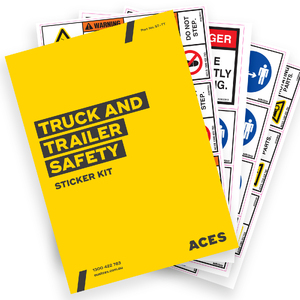 Truck and Trailer Safety Sticker Kit