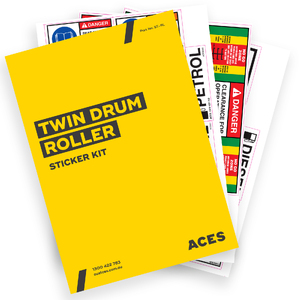 Roller Safety Sticker Kit